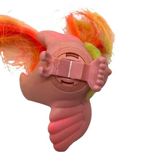 Huggy Tails Fuzzy Tummy Rare Hasbro Bird with Stand & Comb - Picture 4 of 5